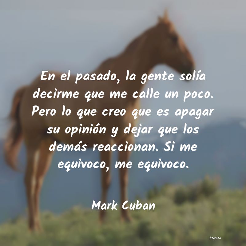 Frases de Mark Cuban