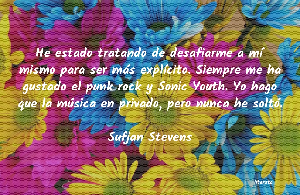 Frases de Sufjan Stevens