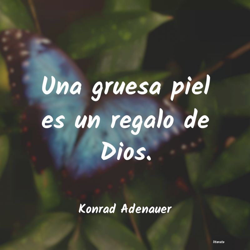 frases de Konrad Adenauer