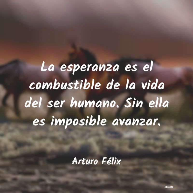 frases de Arturo Félix