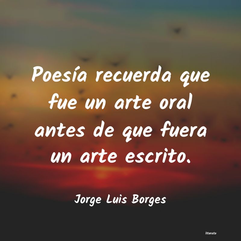 frases de Jorge Luis Borges