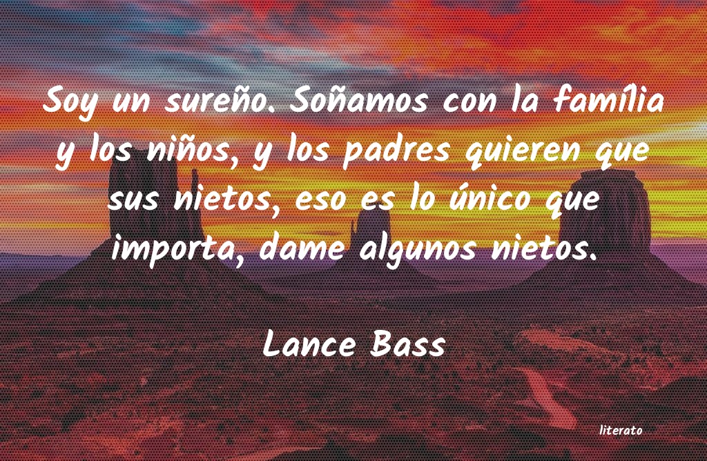 frases de Lance Bass
