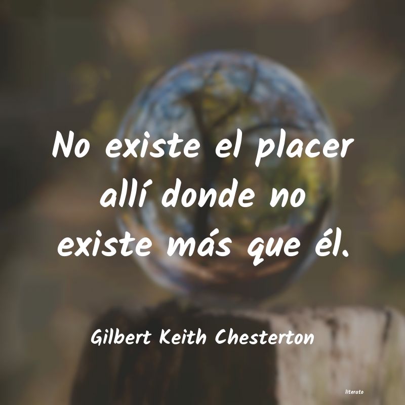 Frases de Gilbert Keith Chesterton