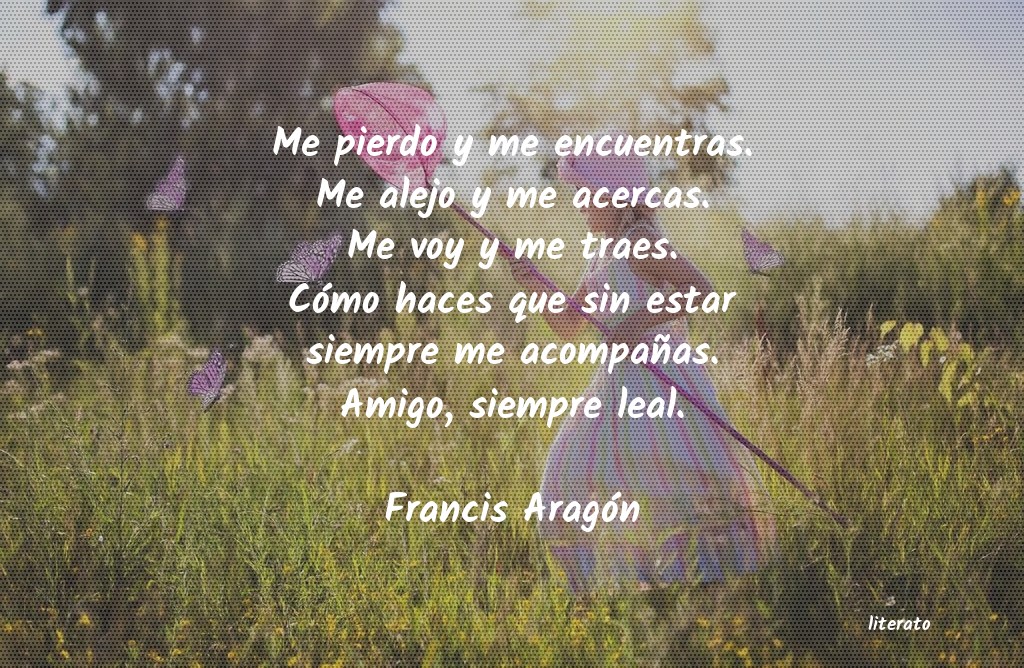 Frases de Francis Aragón