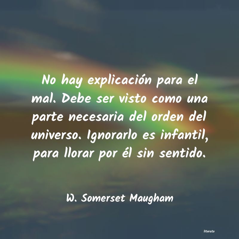 Frases de W. Somerset Maugham