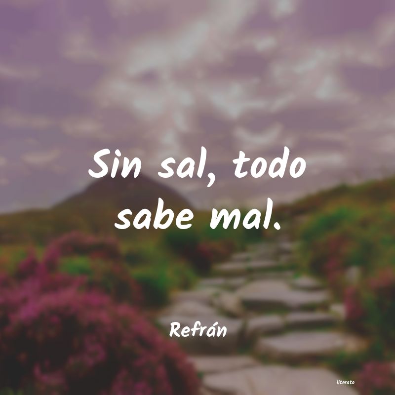 frases de Refrán