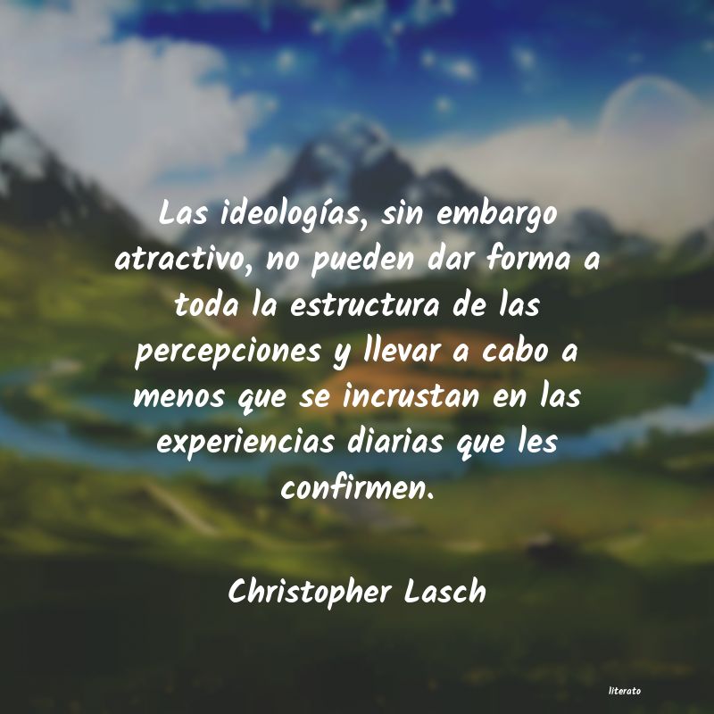 Frases de Christopher Lasch