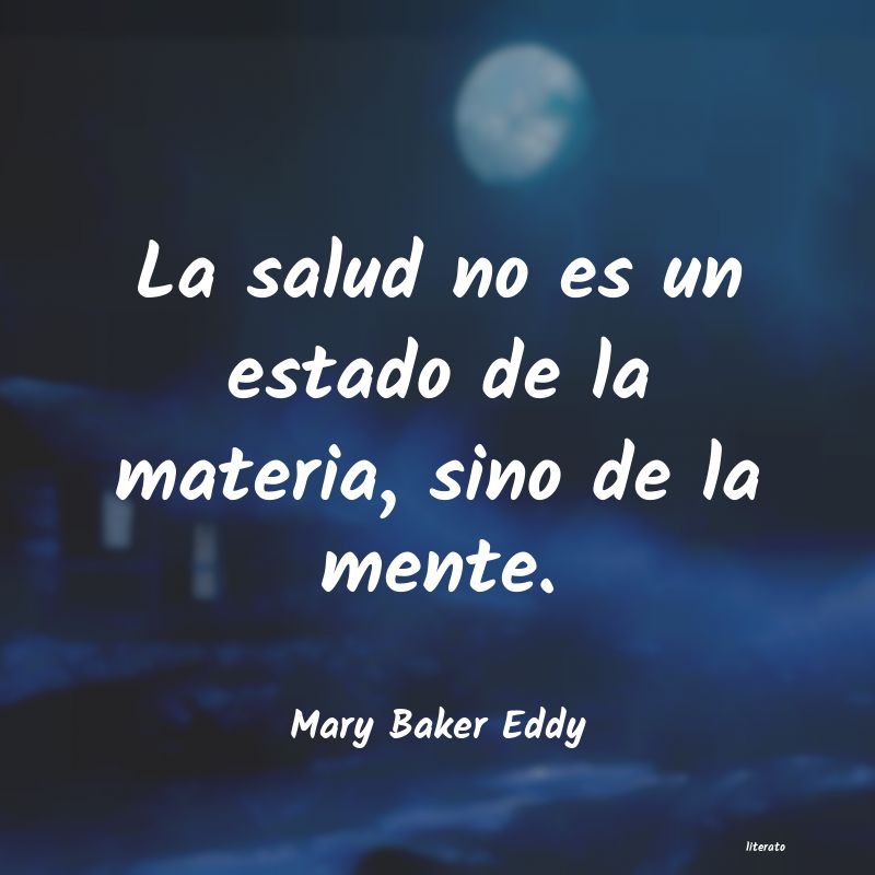 frases de Mary Baker Eddy