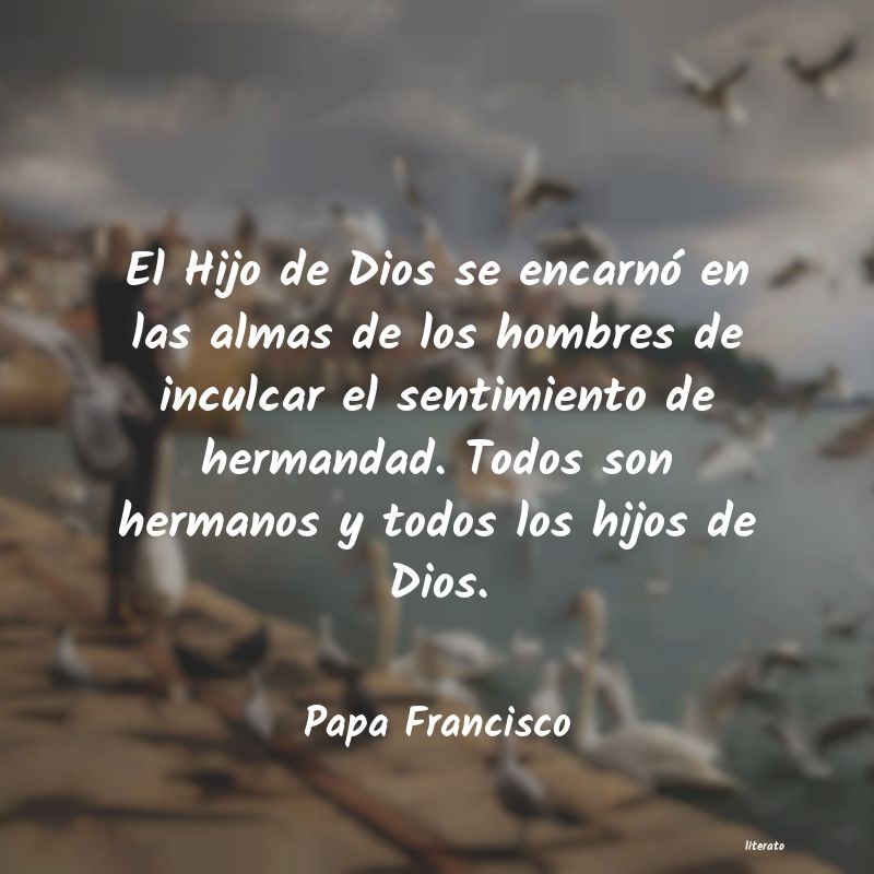 Frases de Papa Francisco