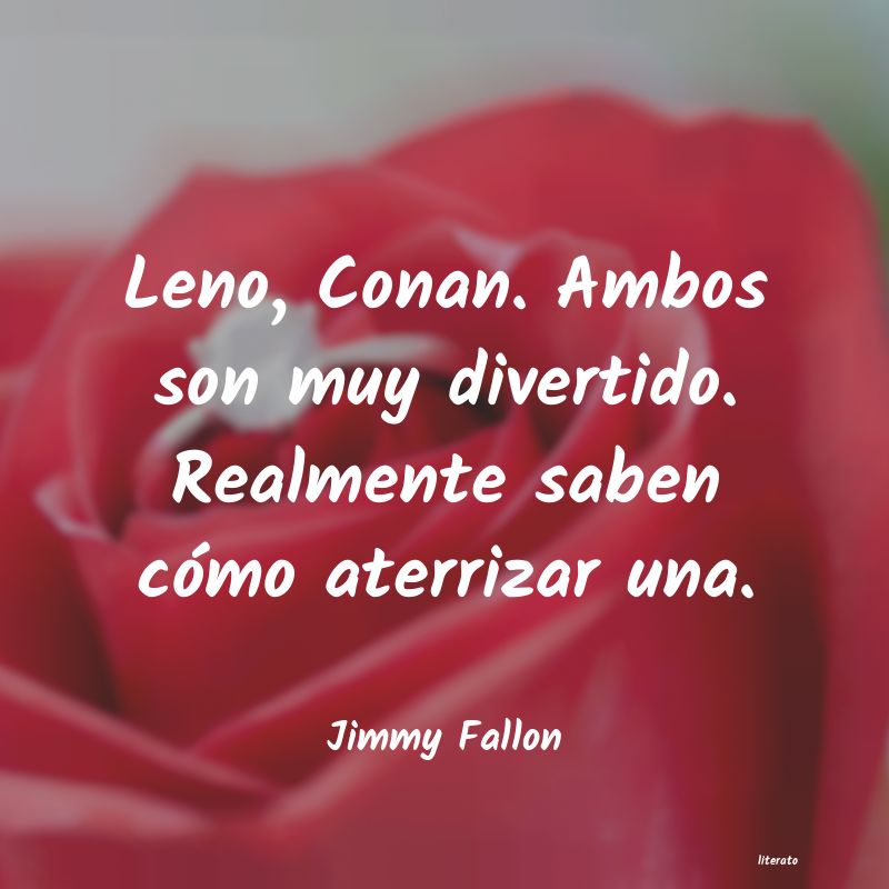 Frases de Jimmy Fallon