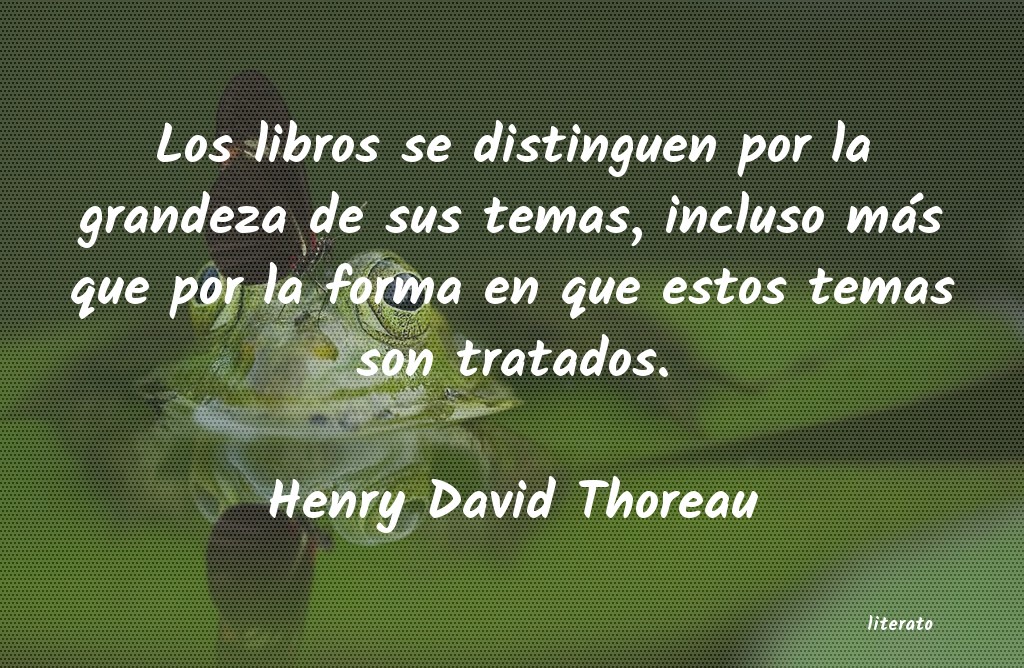 frases de Henry David Thoreau