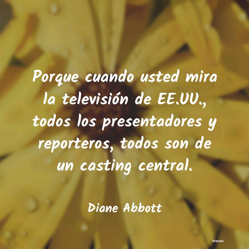 Frases de Diane Abbott