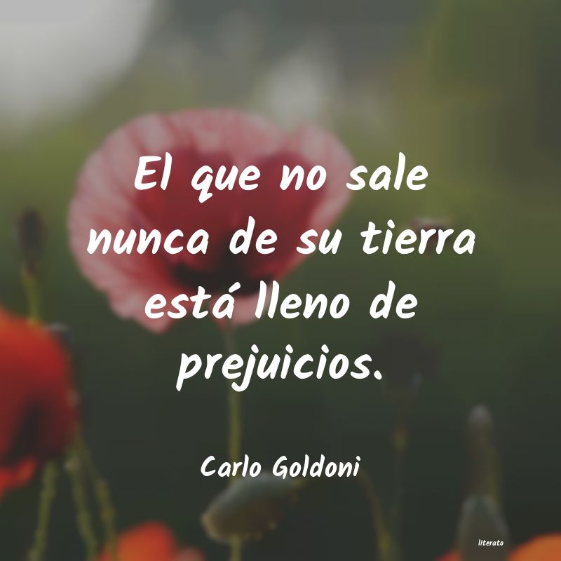 Frases de Carlo Goldoni