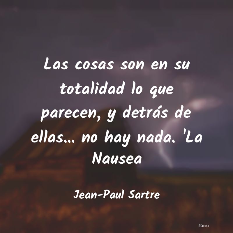 Frases de Jean-Paul Sartre