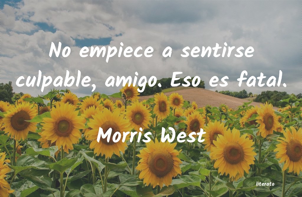 frases de Morris West