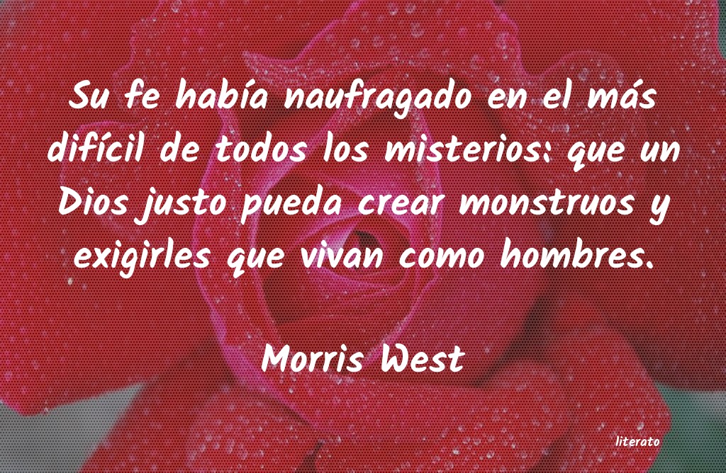 frases de Morris West