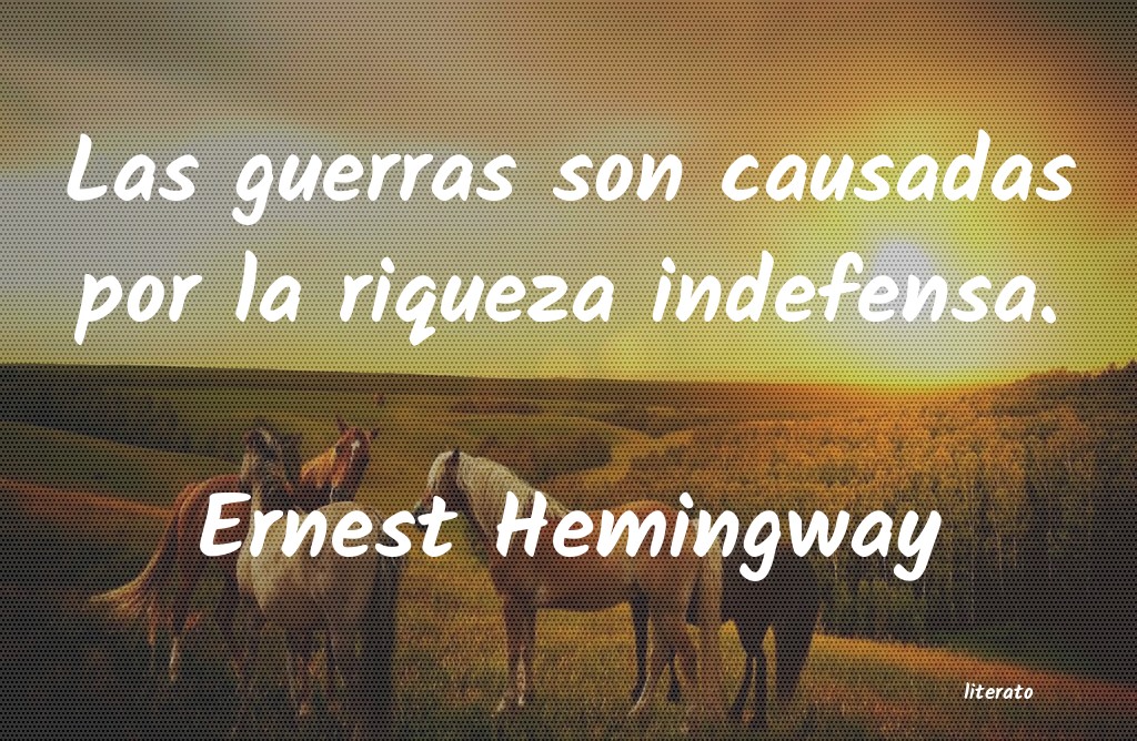 Frases de Ernest Hemingway