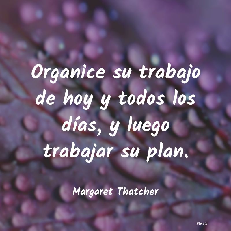frases de Margaret Thatcher