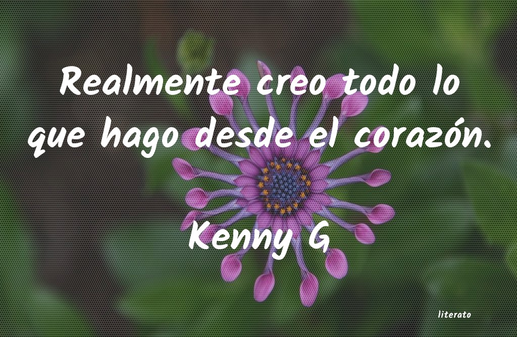 frases de Kenny G