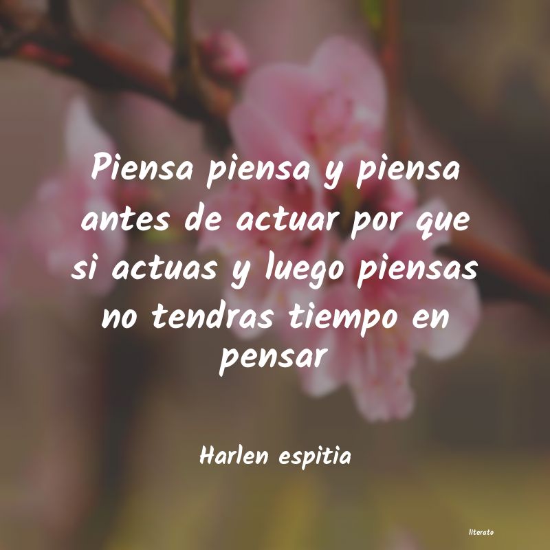 Frases de Harlen espitia