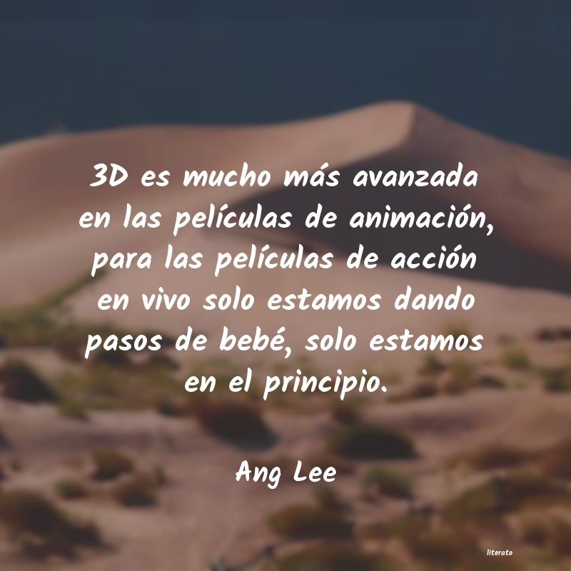 frases de Ang Lee