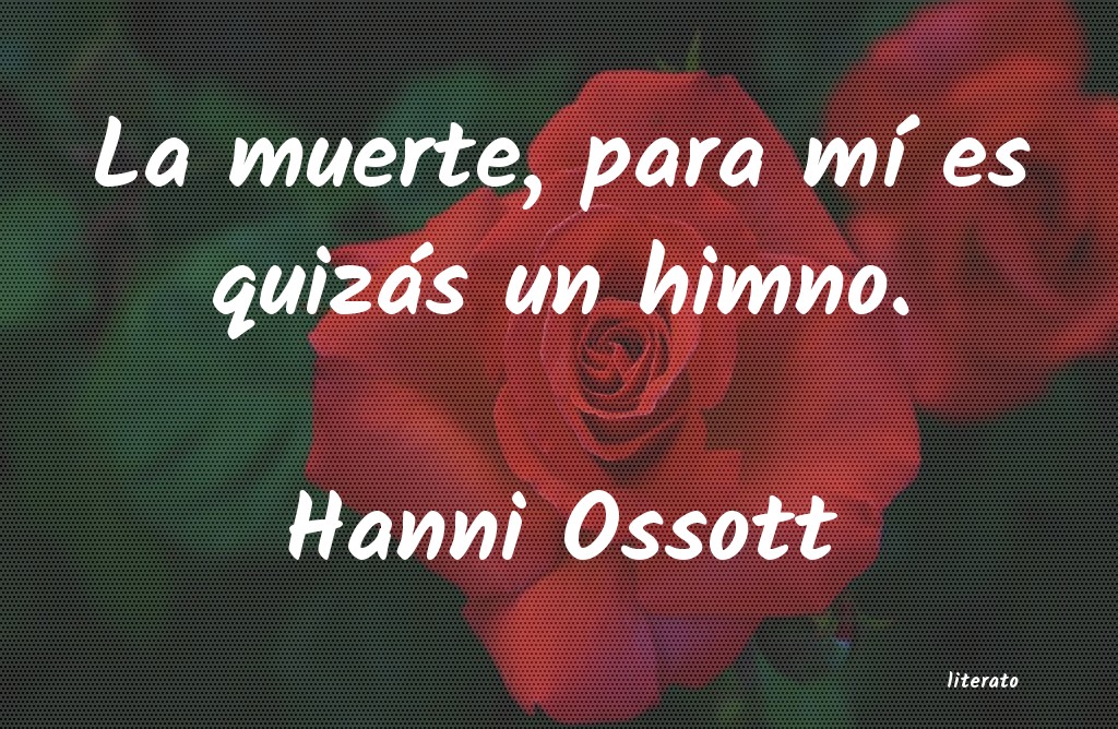 frases de Hanni Ossott