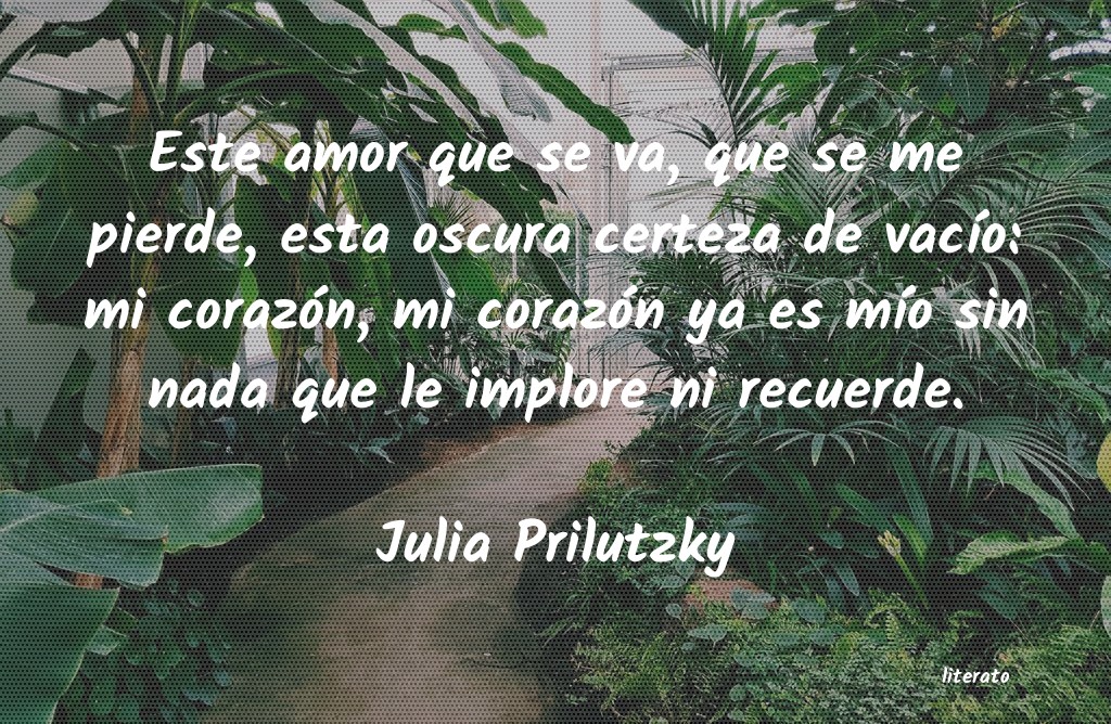 frases de Julia Prilutzky