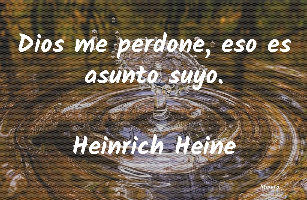 frases de Heinrich Heine