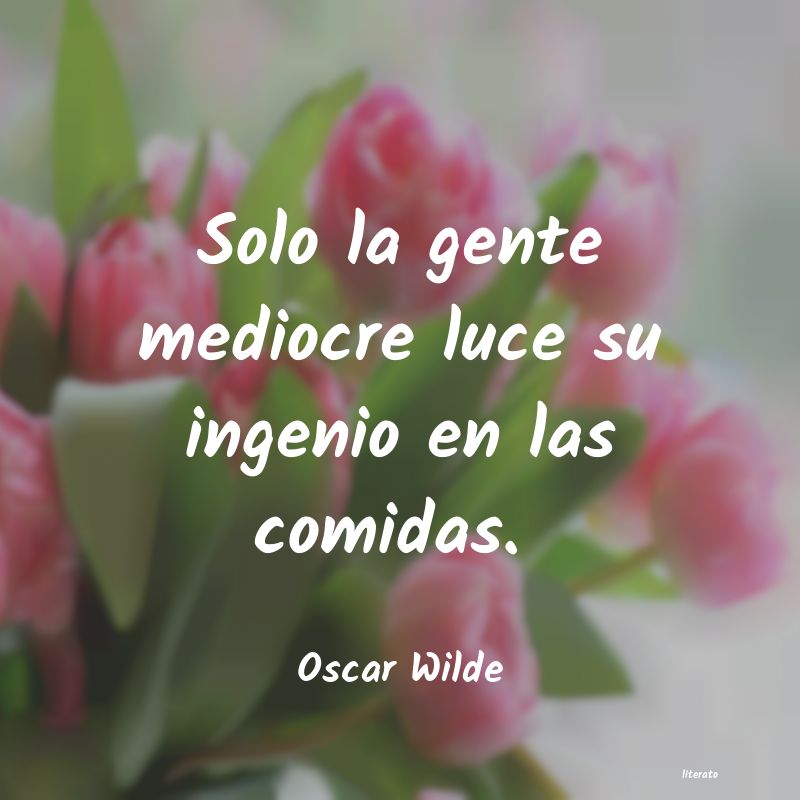 Frases de Oscar Wilde