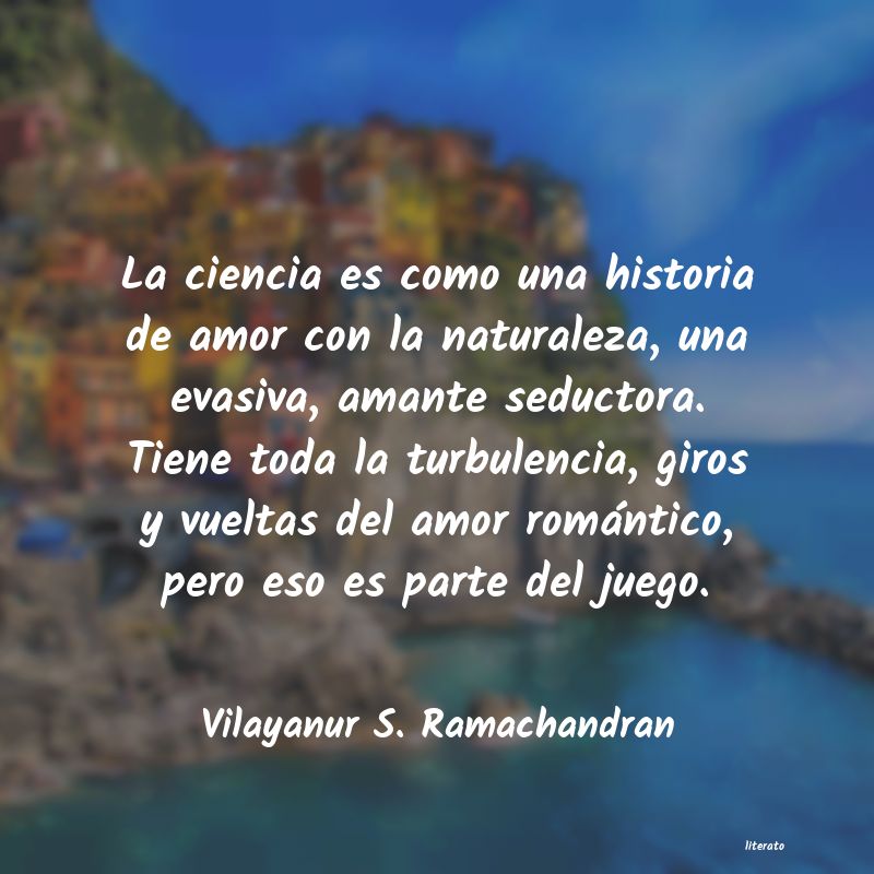 frases de Vilayanur S. Ramachandran