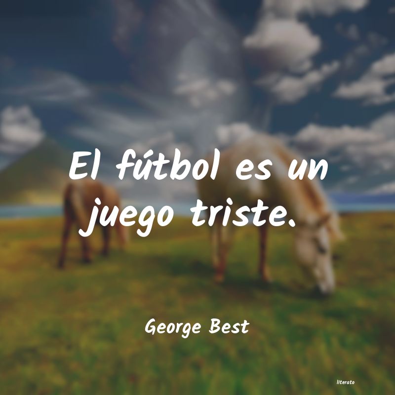 Frases de George Best