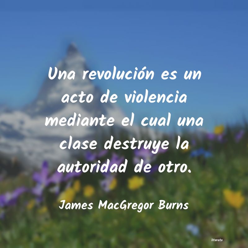 Frases de James MacGregor Burns