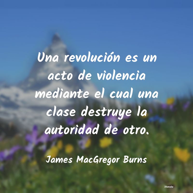 frases de James MacGregor Burns