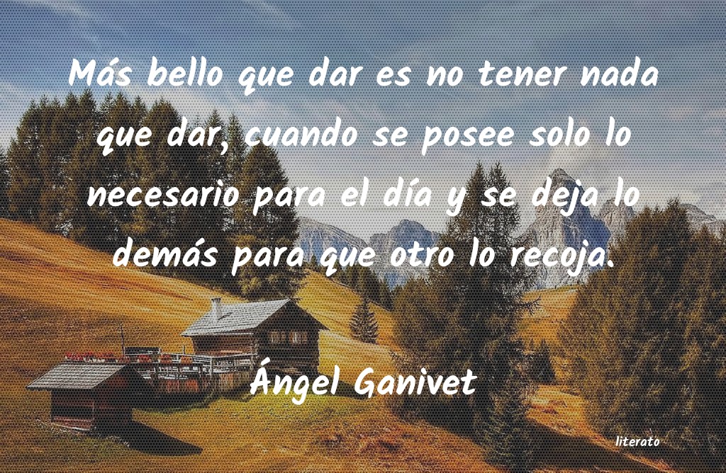 frases de Ãngel Ganivet