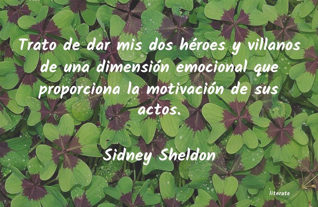 frases de Sidney Sheldon