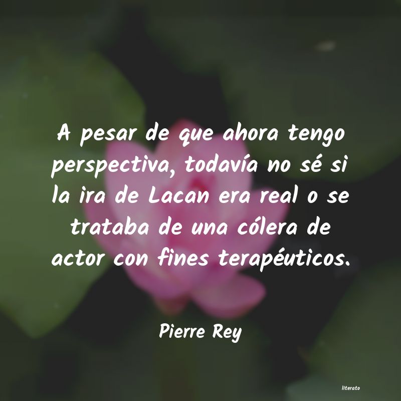 frases de Pierre Rey