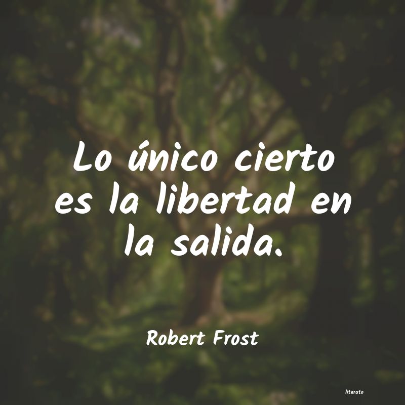 frases de Robert Frost
