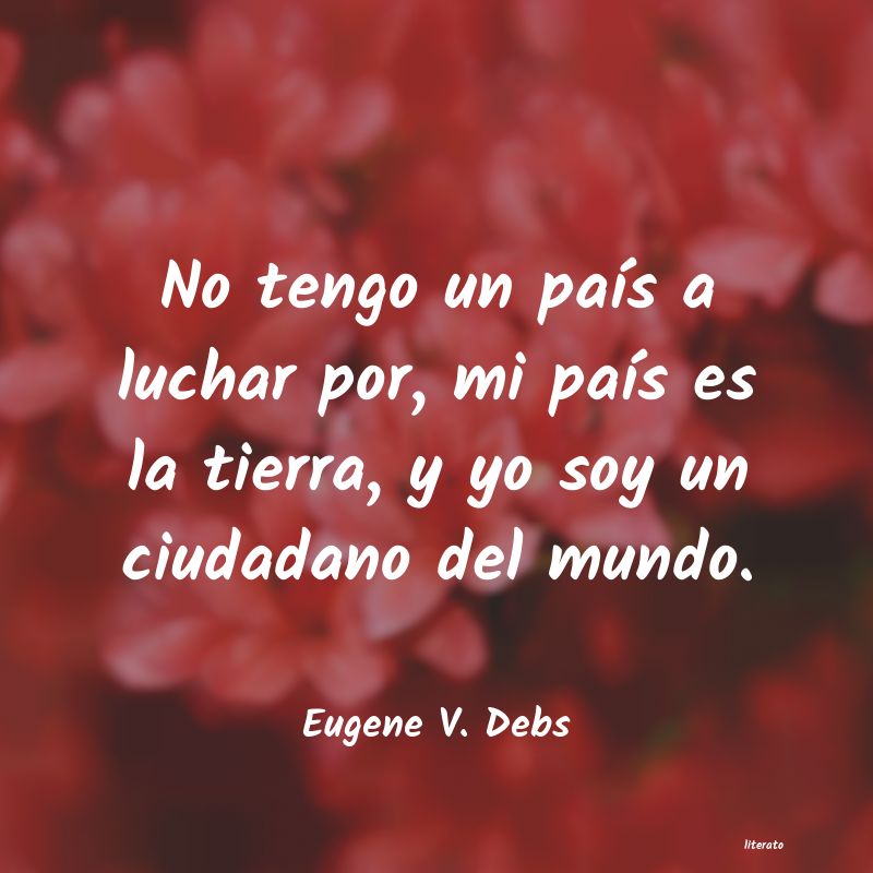 frases de Eugene V. Debs