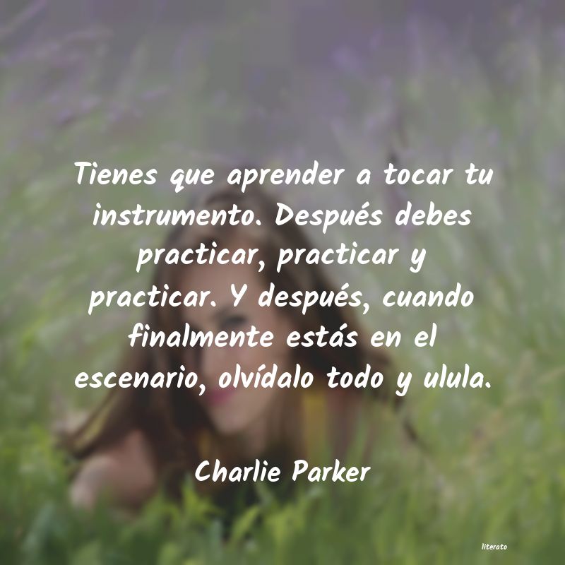 frases de Charlie Parker