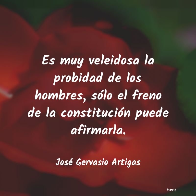 Frases de José Gervasio Artigas