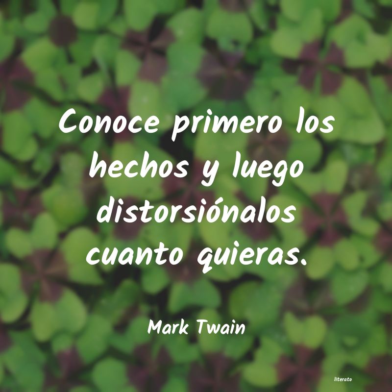 frases de Mark Twain