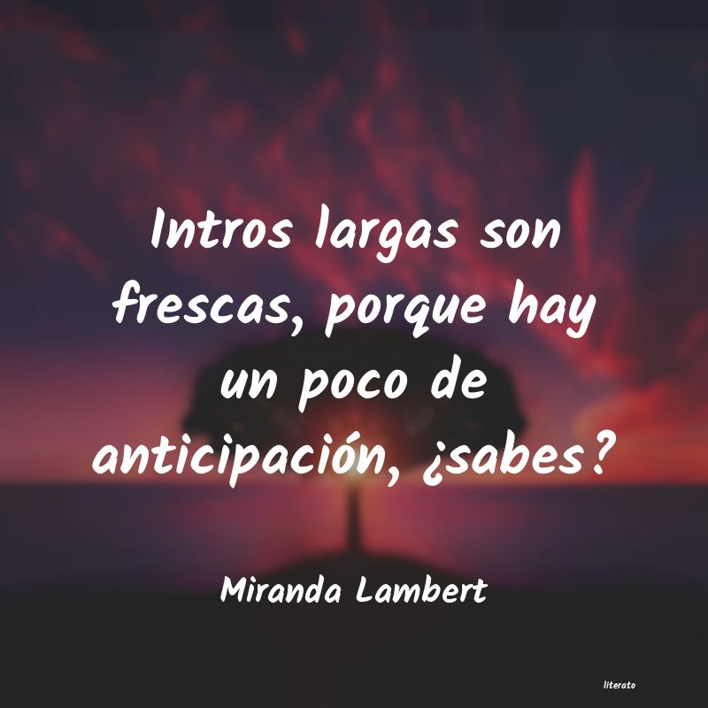 Frases de Miranda Lambert