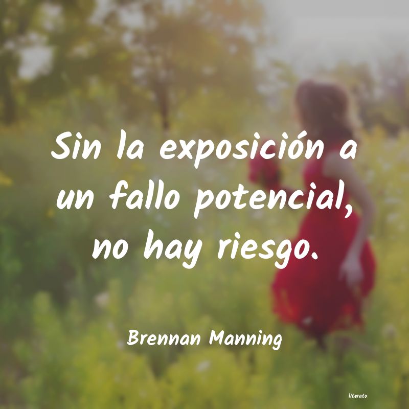 Frases de Brennan Manning