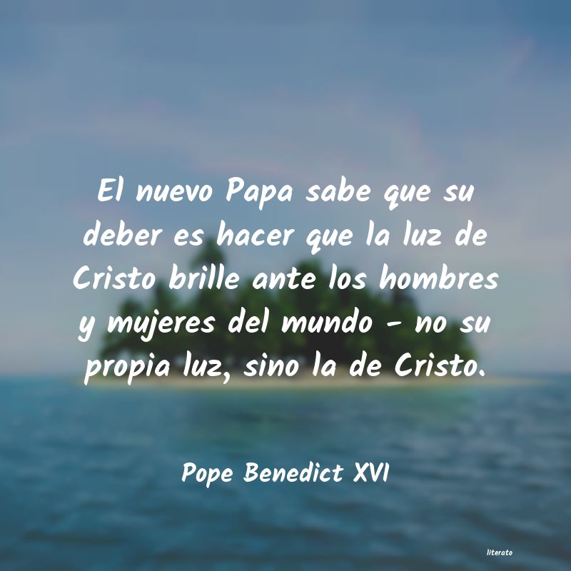 frases de Pope Benedict XVI
