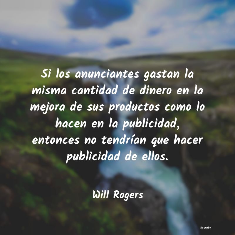 Frases de Will Rogers