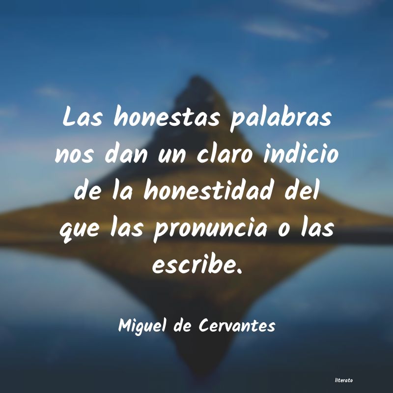 Frases de Miguel de Cervantes