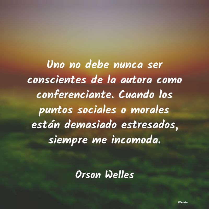 frases de Orson Welles