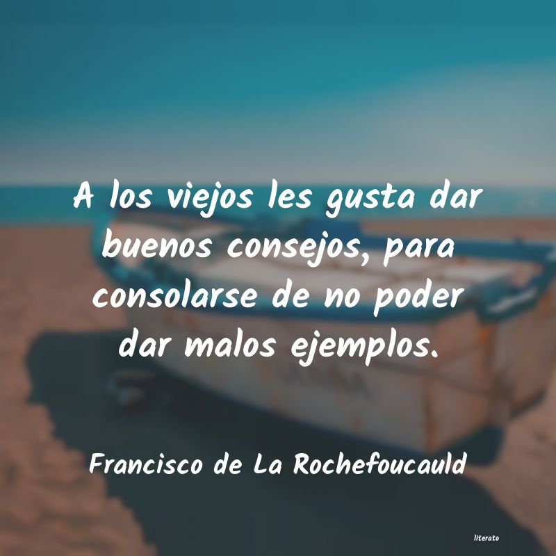 frases de Francisco de La Rochefoucauld