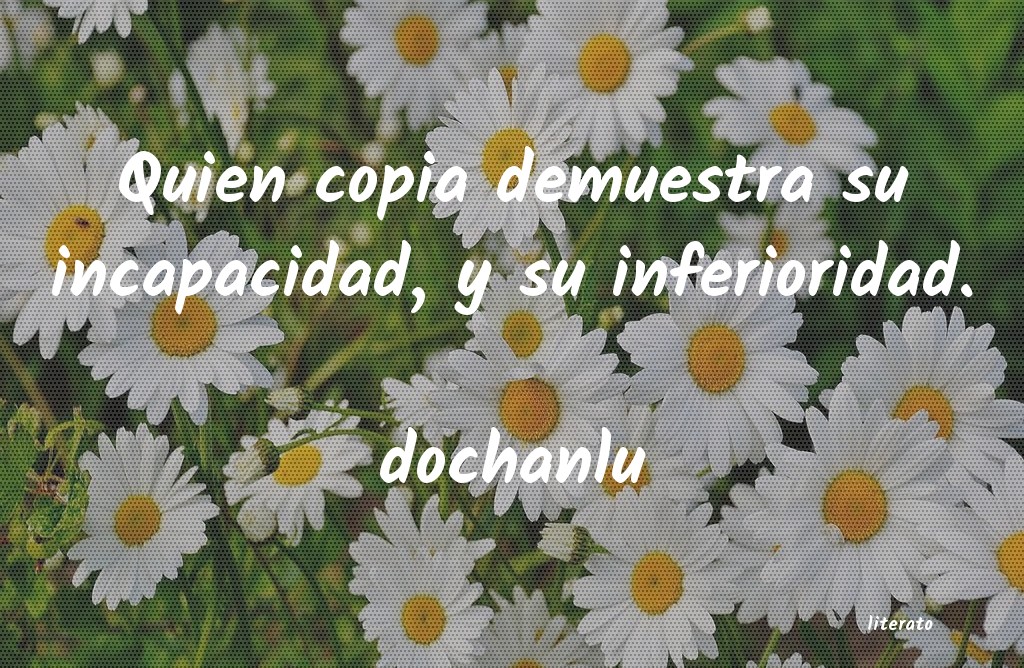 Frases de dochanlu