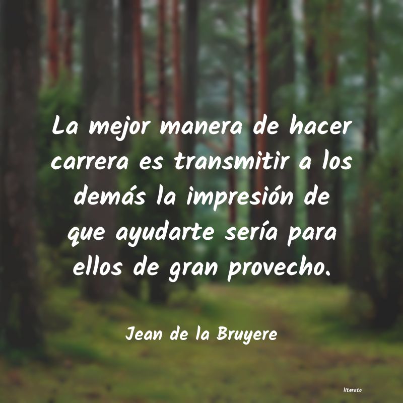 Frases de Jean de la Bruyere